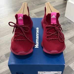 adidas Humanrace Sichona by Pharrell Williams with Pink Adidas Logo Tab